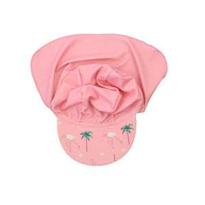 Bonverano Girls Pink Flamingos Sun Hat size: 12-24 Months
